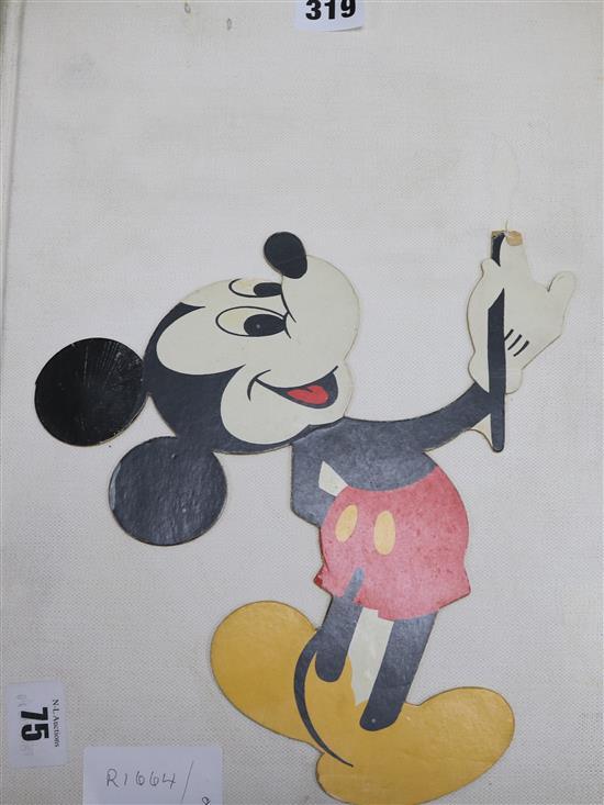 A Mickey Mouse book.